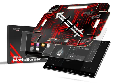 Produktbild von GrizzGlass CarDisplay MatteScreen Easy Folie für Tesla Model 3 Highland 2023-2024