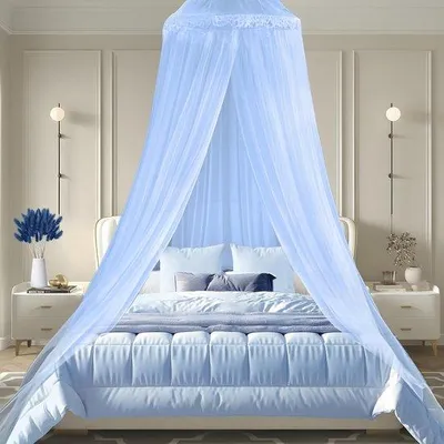 Produktbild von Famanu Moskitonetz für Bett, Doppelbett und Kinderbett - 60 x 250 x 1050 cm