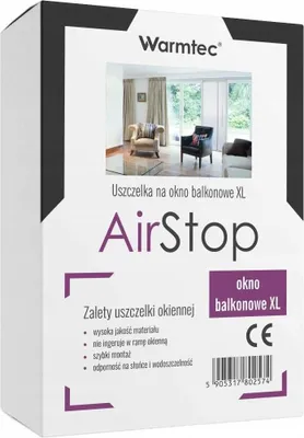 Produktbild von Warmtec AirStop XL Fensterabdichtung für Klimaanlage (Balkon)