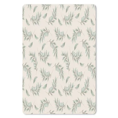 Produktbild von MuchoWow® Mauspad Mousepad Vintage - Blatt - Pastell 40x60 cm - Mousepads - Maus Mat - Pad - Mausunterlage - Schreibtisch Accesoire