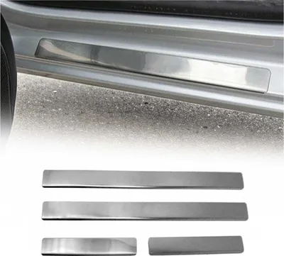 Immagine prodotto di Finiture delle soglie delle porte per Peugeot Partner Tepee 2008-2018 in acciaio inox 4x