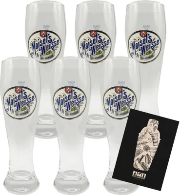 Produktbild von Maisels Weisse Bierglas Set – 6x 0,3l geeicht