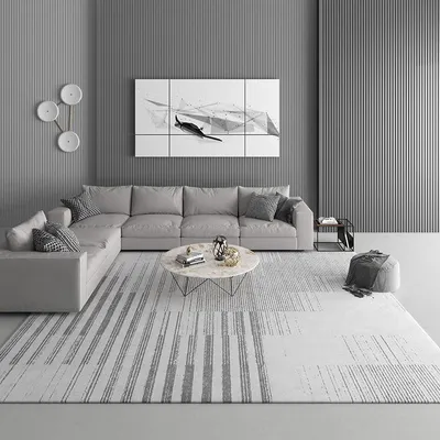 Productafbeelding van Groot Antislip Tapijt 200 x 200 cm voor Woonkamer