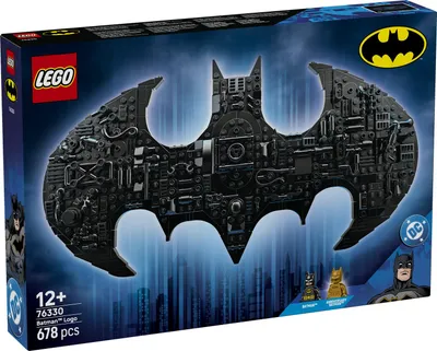 Zdjęcie produktu dla LEGO Batman Logo Batmana™, Zestaw do budowania, 12 lat(a), Plastik, 678 szt., 956 g