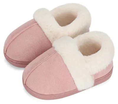 Productafbeelding van LACOFIA Pantoffels voor meisjes, met geheugenschuim, winter, warme, antislip