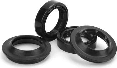 Immagine prodotto di 4 paraoli ammortizzatori forcella anteriori adatti a moto CMX250 KZ400 CA250 GN250 TTR250