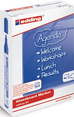 Produktbild von Edding Glasboardmarker 90 2-3 mm 10er-Set