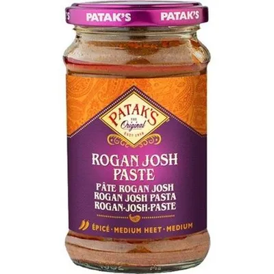 Produktbild von PATAK'S Rogan Josh Paste 283g | Curry Paste Medium scharf | Indische Currypaste