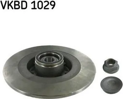 Produktbild von 2x SKF Bremsscheibe VKBD 1029 für RENAULT Scénic III (JZ0/1_) 90mm 290mm