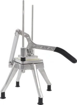 Produktbild von Manueller Gemüse- und Obstschneider, 4 Klingen, 1/2 Zoll, 3/8 Zoll, 1/4 Zoll, 8-teilige Klinge, Pommes-Frites-Kartoffelwürfelschneider