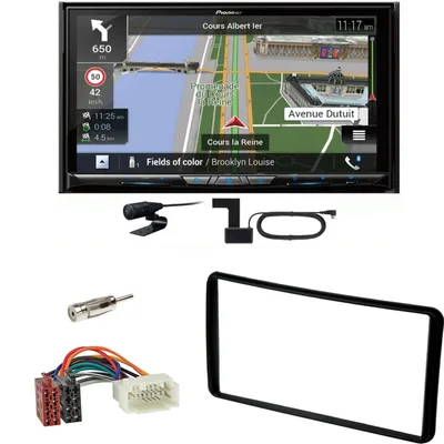 Produktbild von Pioneer AVIC-Z930DAB USB Navigation Bluetooth CD Einbauset für Suzuki Jimny FJ