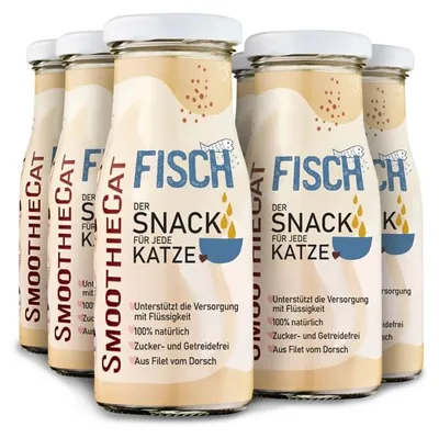 Obrázek produktu pro Rybí vývar pro kočky - smoothie