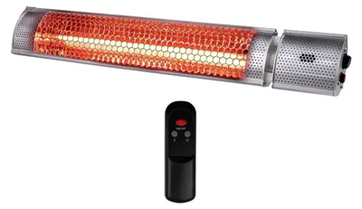 Produktbild von Infrarot Terrassenheizstrahler Heizstrahler Terrassenheizung - 2000 W - Hängend - Halogen - IP55 - 2 Heizstufen