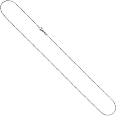 Produktbild von 1,4mm Ankerkette Halskette Kette Platinkette Halsschmuck aus 950 Platin 50cm