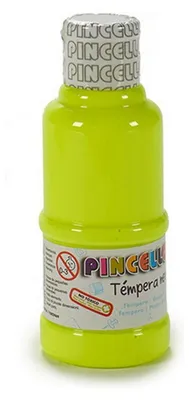 Produktbild von Tempera Pincello Neon Gelb 120 ml (12 Stück)