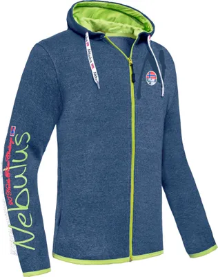 Produktbild von Nebulus Sweatjacke VIPES Herren, Übergangsjacke, Freizeitjacke, P6571 - Herren, navy-lime, 3XL