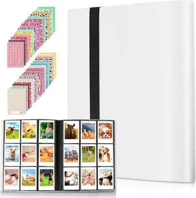 Obrázok produktu pre Malý fotoalbum pre fotoaparát na okamžité vyvolanie, biely, 432 strán