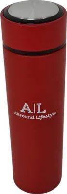 Produktbild von Zoem - Thermosflasche 500ml Rot - Trinkflasche - Wasserflasche - Thermoskanne - Isolierflasche - Doppelwandig - Edelstahl