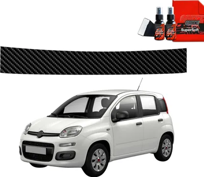 Produktbild von Kohlenstoff Schutzfolie Grizz Protector für Ladekante - Fiat Panda (2020-2025)