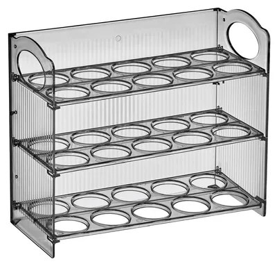 Produktbild von Eierkorb Für Kühlschrank, 3 Etagen, BPA-frei