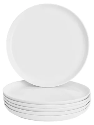Immagine prodotto di Omgoods - Set di 6 piatti in porcellana - 23 cm