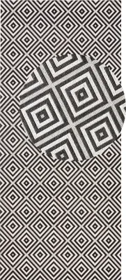 Produktbild von Hanse Home Meadow In- & Outdoorteppich Karo Schwarz