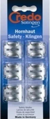 Immagine prodotto di Lame Credo per raschietti per calli Safety (1 confezione)