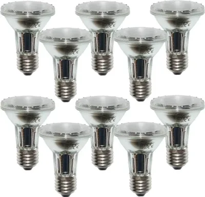 Produktbild von 10 x Halogen Reflektor PAR20 35W E27 230V Strahler warmweiß dimmbar Spot 10°