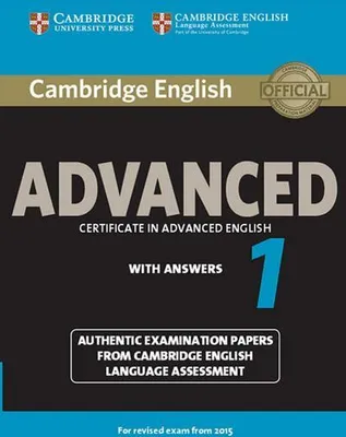 Produktbild von Cambridge English Advanced 1 for updated exam. Student's Book with answers