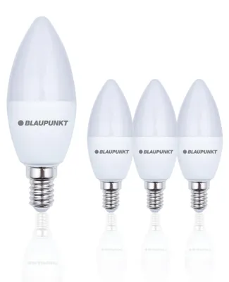 Produktbild von Blaupunkt Glühbirne e14 - Led Lampe - 10W (entspricht 80W, 100W) - 820 Lumen - 4000K Neutralweiss - Nicht‑Dimmbar - 4er Set