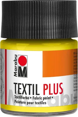 Produktbild von Marabu Stoffmalfarbe Textil plus 50 ml zitron 020