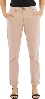 Image de Dockers Weekend Regular Slim Ankle Fit Pantalon chino rose 27 Femme Rose 27