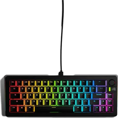 Zdjęcie produktu dla Glorious Gmmk 3 65% Custom Klawiatura Do Gier - Fabrycznie Złożona, Iso (De), Przełączniki Fox,