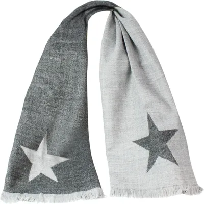 Produktbild von Glamexx24 XXL Kashmir Damen Stern Schal Herren Halstuch Cashmere Kopftuch Uni Pashmina Stola für Frühling Sommer Ganzjährig-Farbe: Schwarz 1