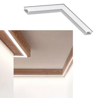 Immagine prodotto di EGLO Profilo da incasso 1, Modulares Profil, Alluminio, Alluminio, Eglo, 30 g, 110 mm