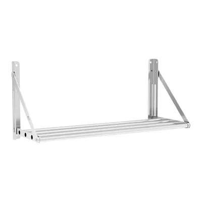 Produktbild von Expondo Royal Catering Wandbord - klappbar - Stangendesign - 80 x 30 cm - 40 kg - Edelstahl