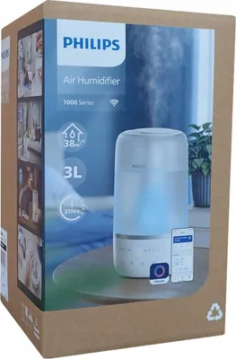 Produktbild von Philips Hu1509 Ultraschall Luftbefeuchter 3.0L Aroma Und Nachtlicht Bis Zu 38M²