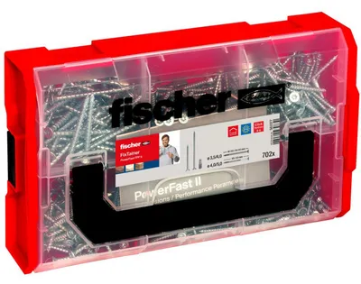 Image de Fischer 562277 vis/boulon 700 pc(s) Kit de vis