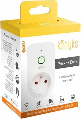 Obrázok produktu pre Inteligentná zásuvka Konyks Priska+ Easy Wi-Fi 16 A