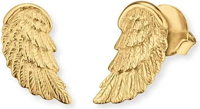 Image de Boucles d'oreilles ange du cœur pour enfants