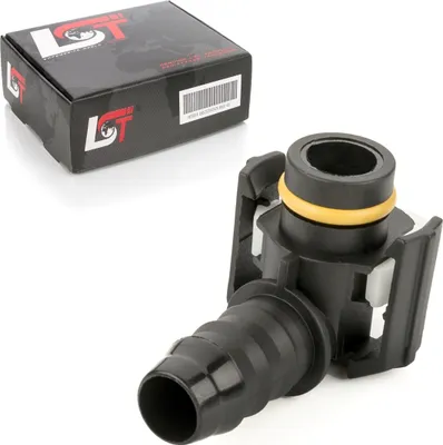Produktbild von Kraftstoffleitung Verbinder Kupplung Schnellverschluss 15,9*14,8 mm gewinkelt