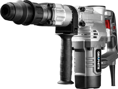 Produktbild von Bourací kladivo GRAPHITE SDS Max 1300W, vrtací kladivo s 2100/min a energií 20 J, funkce sekáče, nastavení polohy sekáče, pro tvrdé materiály, 4m napájecí kabel, kufr, bourací práce
