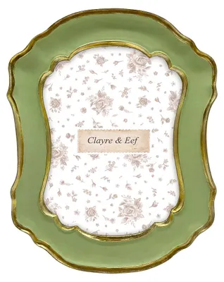 Immagine prodotto di Clayre & Eef, Cornici per foto, colore verde, plastica