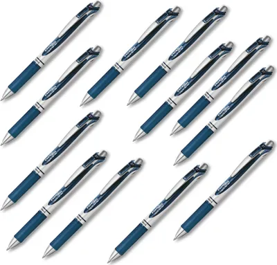Produktbild von Pentel - Gelshrip Pentel BL77 Energel m dunkelblau | 1 Stück | 12 Stücke