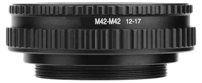 Obrázek produktu pro Adaptér objektivu Solidchoice s helikoidním závitem pro makro fotografii, rozsah 12 mm - 90 mm