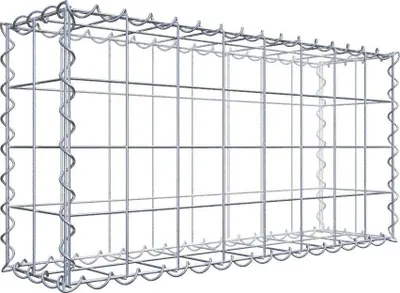 Produktbild von Gabione 80 cm x 40 cm x 20 cm (L x H x T), Maschenweite 10 cm x 10 cm, Spirale