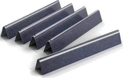 Image de Flavorizer Bars 445cm 7621 pour Weber Genesis 300 E310 S310 E320 S320 E330 EP310 Barbecue à gaz - Porcelaine Acier Distributeur de flammes