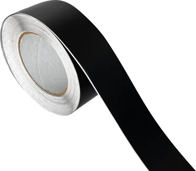 Produktbild von Klebefolie Möbel 5x100 cm - Schwarz Matt - Möbelfolie mit Luftkanal-Kleber - Klebefolie selbstklebend für Küche, Möbel und Auto - Folie für Möbel