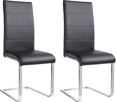 Produktbild von Josy | Stuhl 2 PK Schwarz Metall