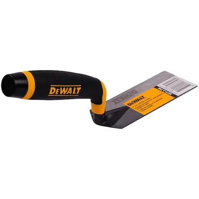 Immagine prodotto di DeWALT Spatola per fughe e malta Spatola per lavorazione di bordi e angoli 125×50 mm - 3-756